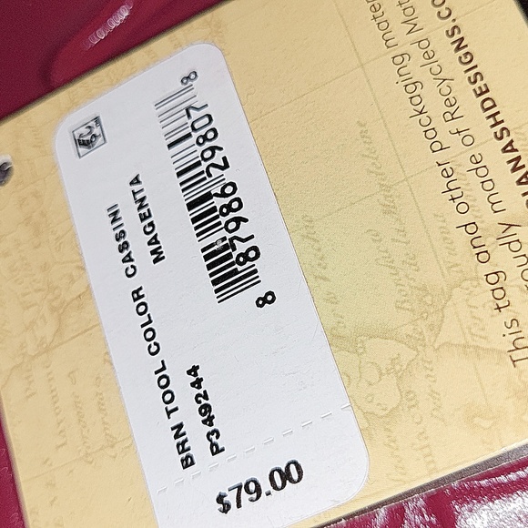 Patricia Nash Cassini magenta NWT - Picture 5 of 5